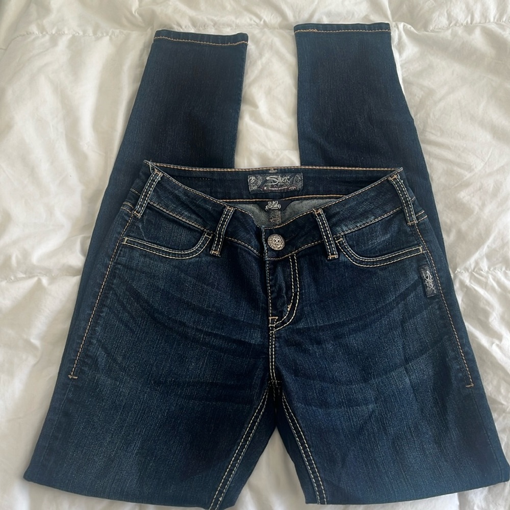 Silver Jeans: Suki Style. Skinny Jeggings